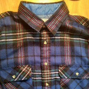 Vintage Sears Men's Store Flannel Button Shirt